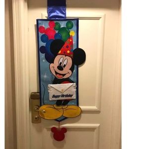 Mickey Mouse Birthday Banner Disney World